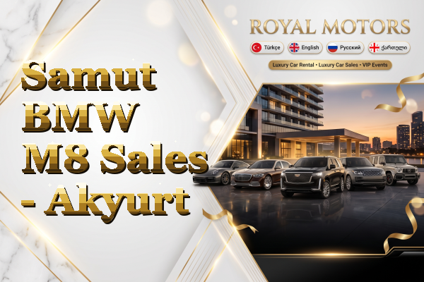 Samut BMW M8 Sales - Akyurt