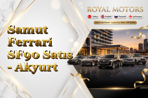 Samut Ferrari SF90 Satış - Akyurt