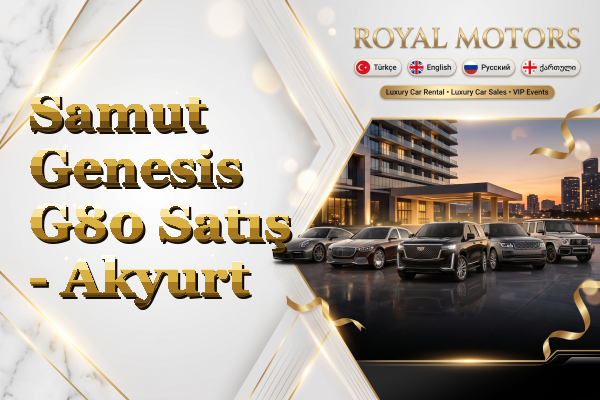 Samut Genesis G80 Satış - Akyurt