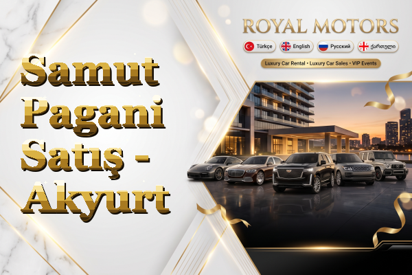 Samut Pagani Satış - Akyurt