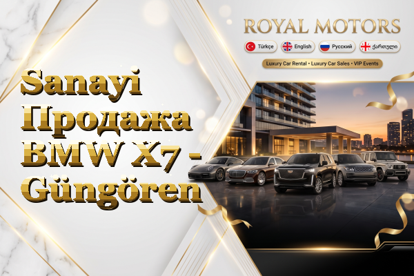 Sanayi Продажа BMW X7 - Güngören