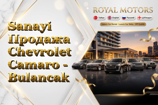 Sanayi Продажа Chevrolet Camaro - Bulancak
