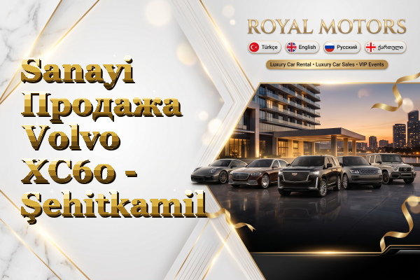 Sanayi Продажа Volvo XC60 - Şehitkamil