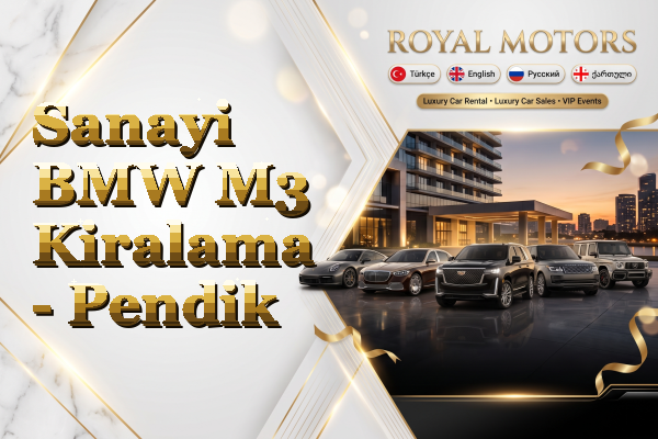 Sanayi BMW M3 Kiralama - Pendik
