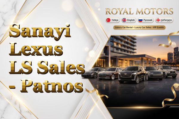 Sanayi Lexus LS Sales - Patnos