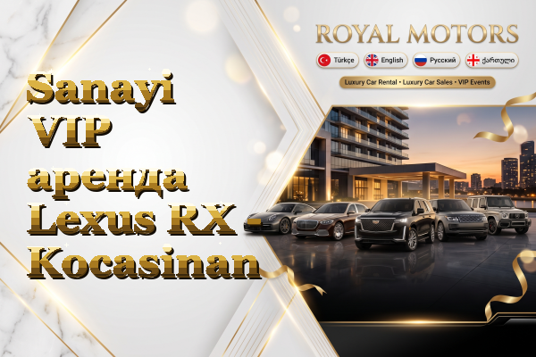 Sanayi VIP аренда Lexus RX - Kocasinan