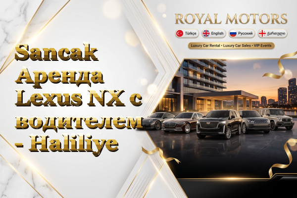 Sancak Аренда Lexus NX с водителем - Haliliye