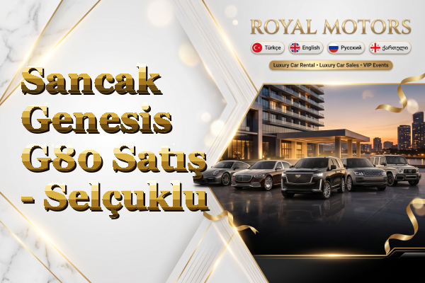 Sancak Genesis G80 Satış - Selçuklu
