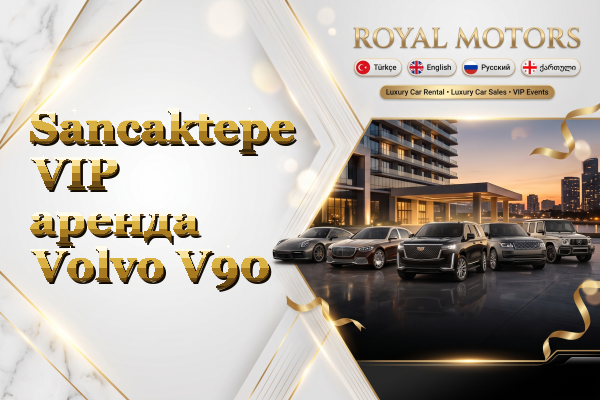 Sancaktepe VIP аренда Volvo V90