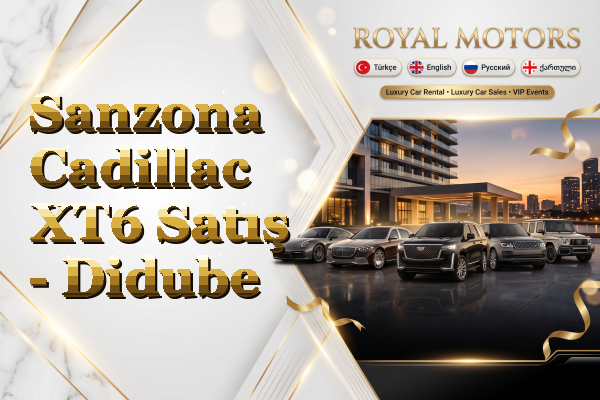 Sanzona Cadillac XT6 Satış - Didube