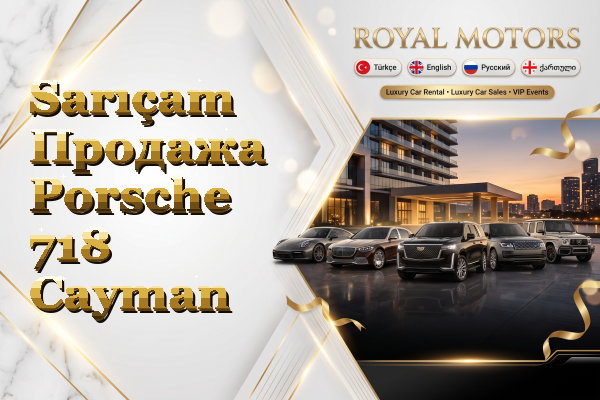 Sarıçam Продажа Porsche 718 Cayman