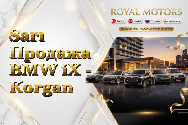 Sarı Продажа BMW iX - Korgan