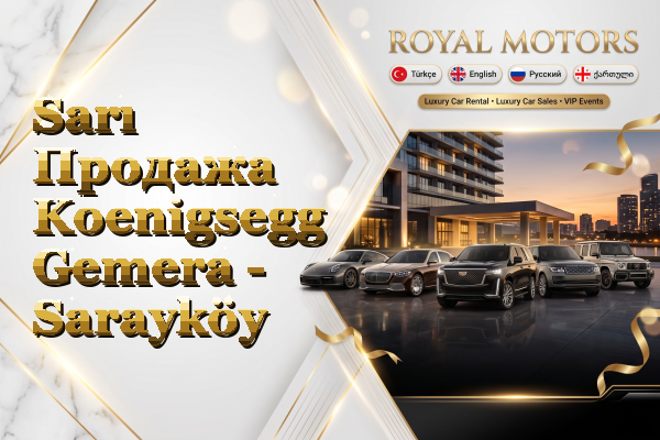 Sarı Продажа Koenigsegg Gemera - Sarayköy