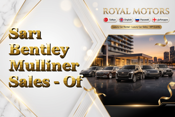 Sarı Bentley Mulliner Sales - Of
