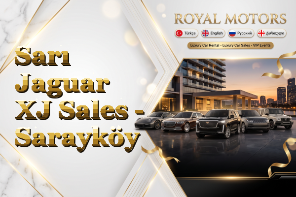 Sarı Jaguar XJ Sales - Sarayköy