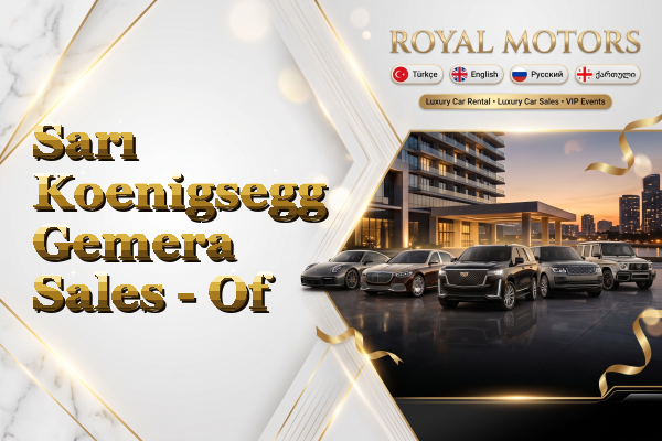 Sarı Koenigsegg Gemera Sales - Of