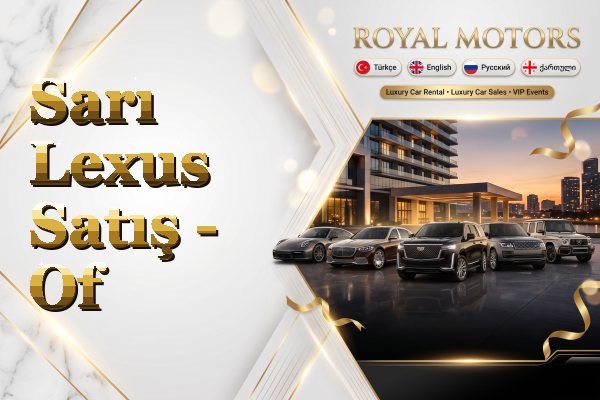 Sarı Lexus Satış - Of