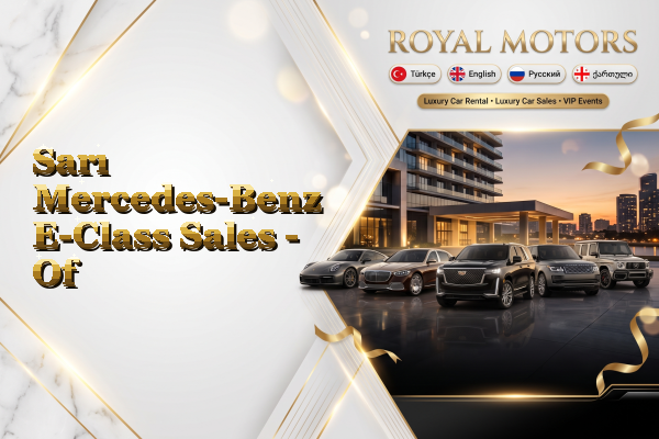 Sarı Mercedes-Benz E-Class Sales - Of