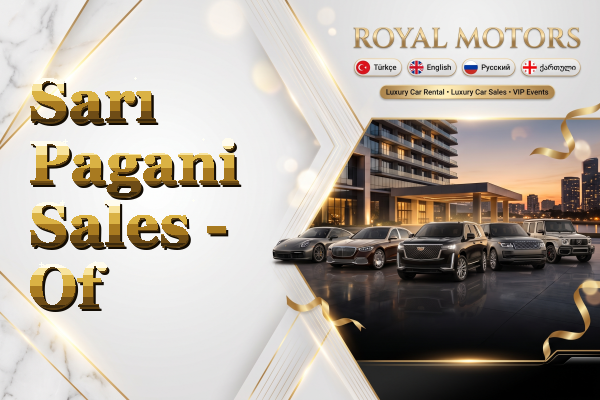 Sarı Pagani Sales - Of
