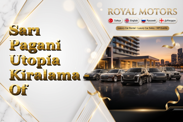 Sarı Pagani Utopia Kiralama - Of
