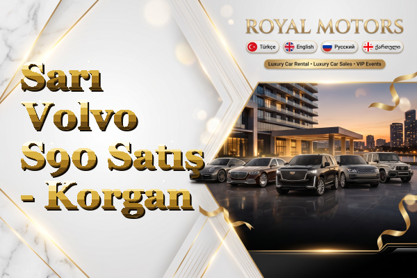 Sarı Volvo S90 Satış - Korgan
