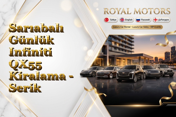 Sarıabalı Günlük Infiniti QX55 Kiralama - Serik