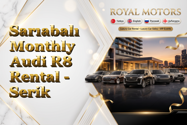 Sarıabalı Monthly Audi R8 Rental - Serik