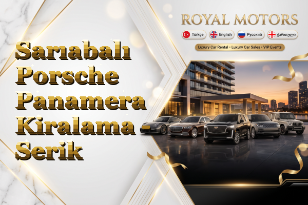 Sarıabalı Porsche Panamera Kiralama - Serik