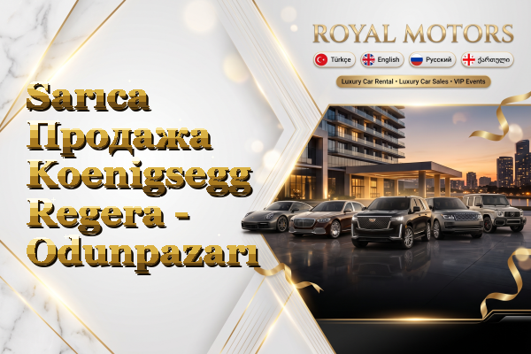 Sarıca Продажа Koenigsegg Regera - Odunpazarı
