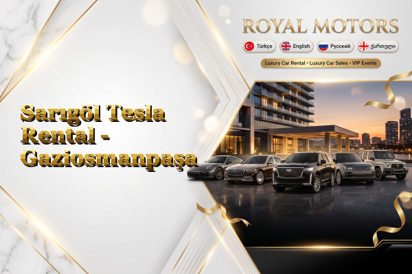 Sarıgöl Tesla Rental - Gaziosmanpaşa