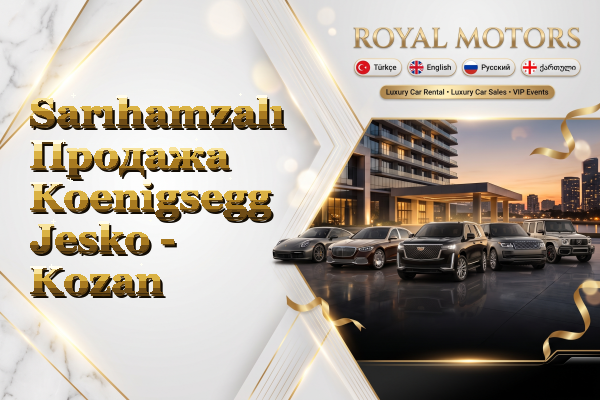 Sarıhamzalı Продажа Koenigsegg Jesko - Kozan