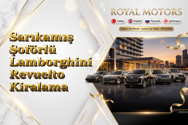 Sarıkamış Şoförlü Lamborghini Revuelto Kiralama