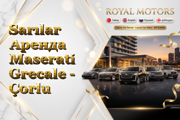Sarılar Аренда Maserati Grecale - Çorlu