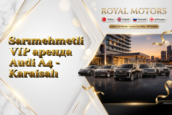 Sarımehmetli VIP аренда Audi A4 - Karaisalı