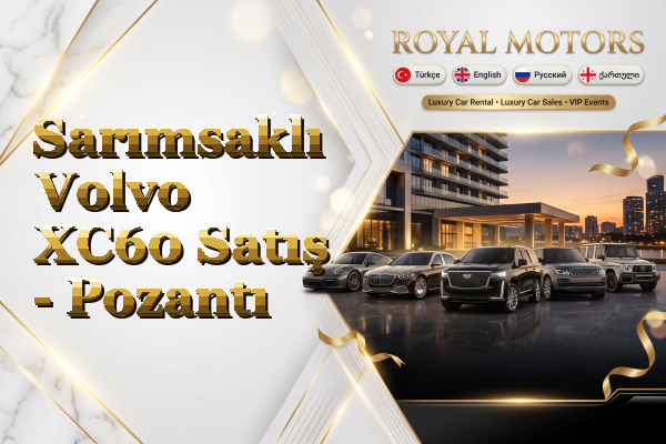 Sarımsaklı Volvo XC60 Satış - Pozantı