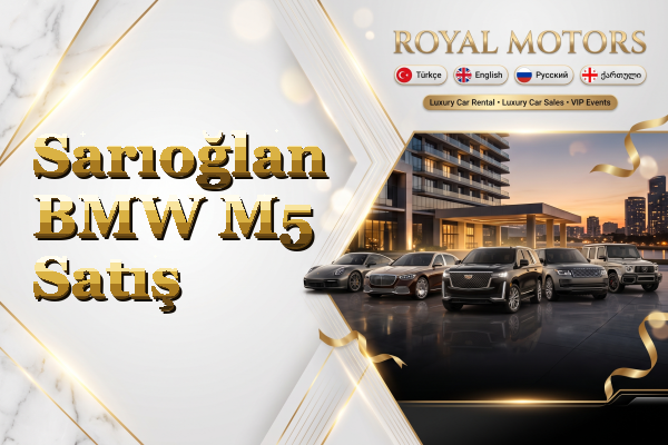 Sarıoğlan BMW M5 Satış
