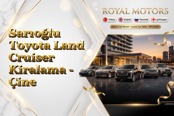 Sarıoğlu Toyota Land Cruiser Kiralama - Çine