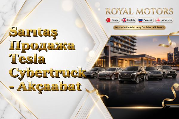 Sarıtaş Продажа Tesla Cybertruck - Akçaabat