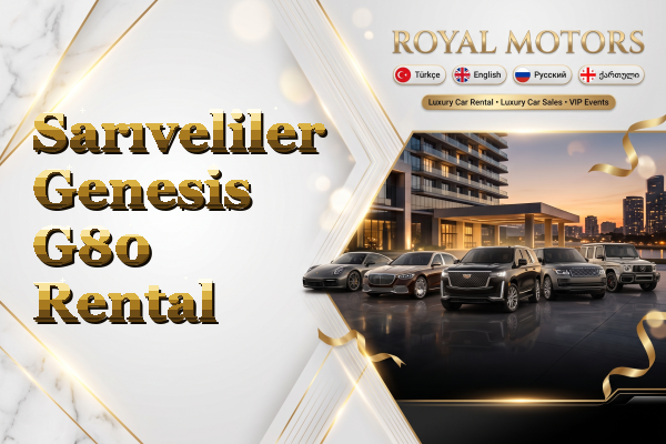 Sarıveliler Genesis G80 Rental