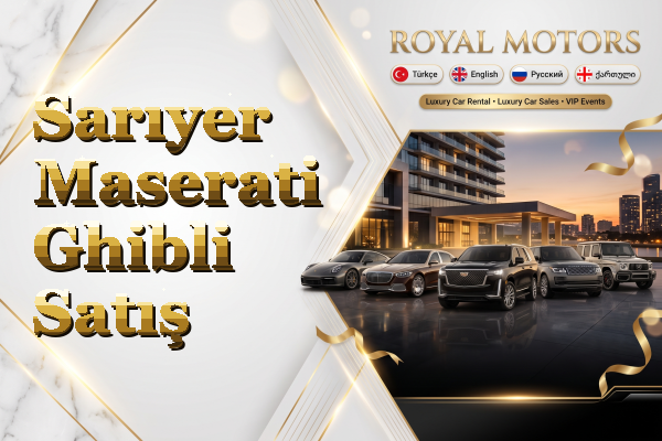 Sarıyer Maserati Ghibli Satış