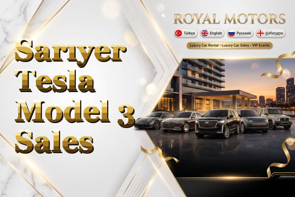 Sarıyer Tesla Model 3 Sales