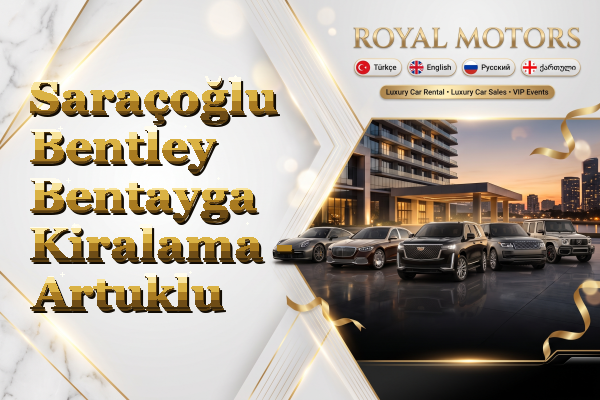 Saraçoğlu Bentley Bentayga Kiralama - Artuklu