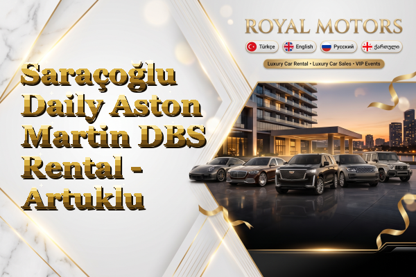Saraçoğlu Daily Aston Martin DBS Rental - Artuklu