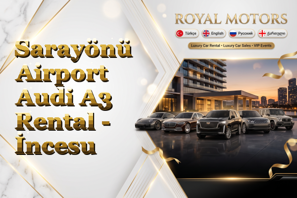 Sarayönü Airport Audi A3 Rental - İncesu
