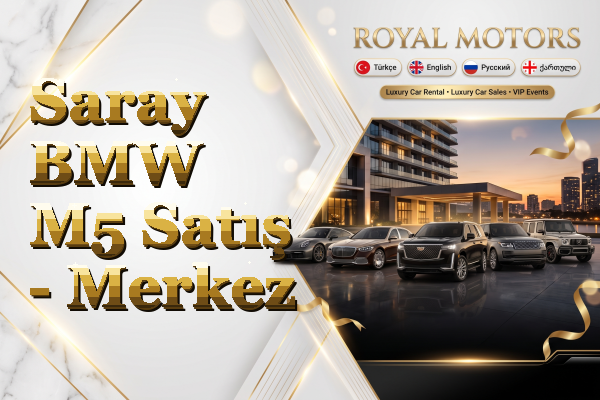 Saray BMW M5 Satış - Merkez