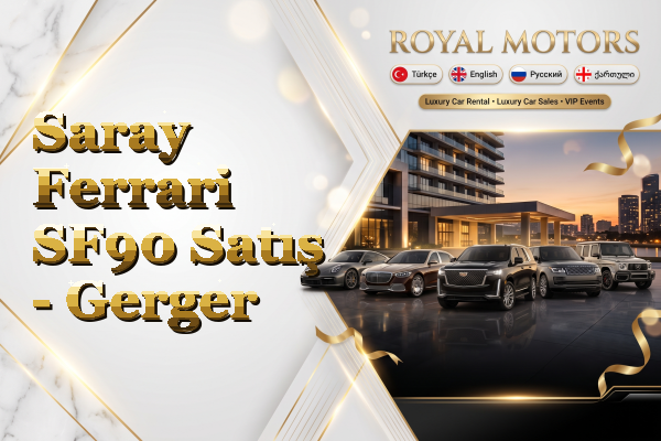 Saray Ferrari SF90 Satış - Gerger