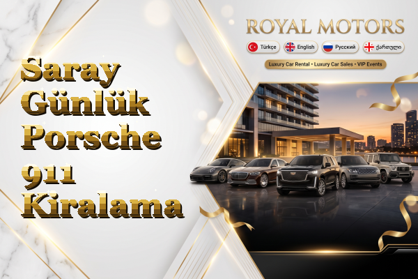Saray Günlük Porsche 911 Kiralama