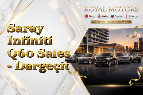 Saray Infiniti Q60 Sales - Dargeçit