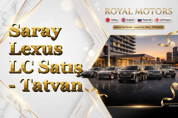 Saray Lexus LC Satış - Tatvan