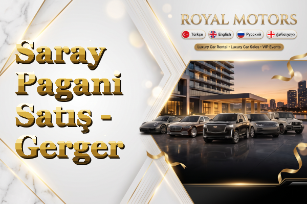 Saray Pagani Satış - Gerger